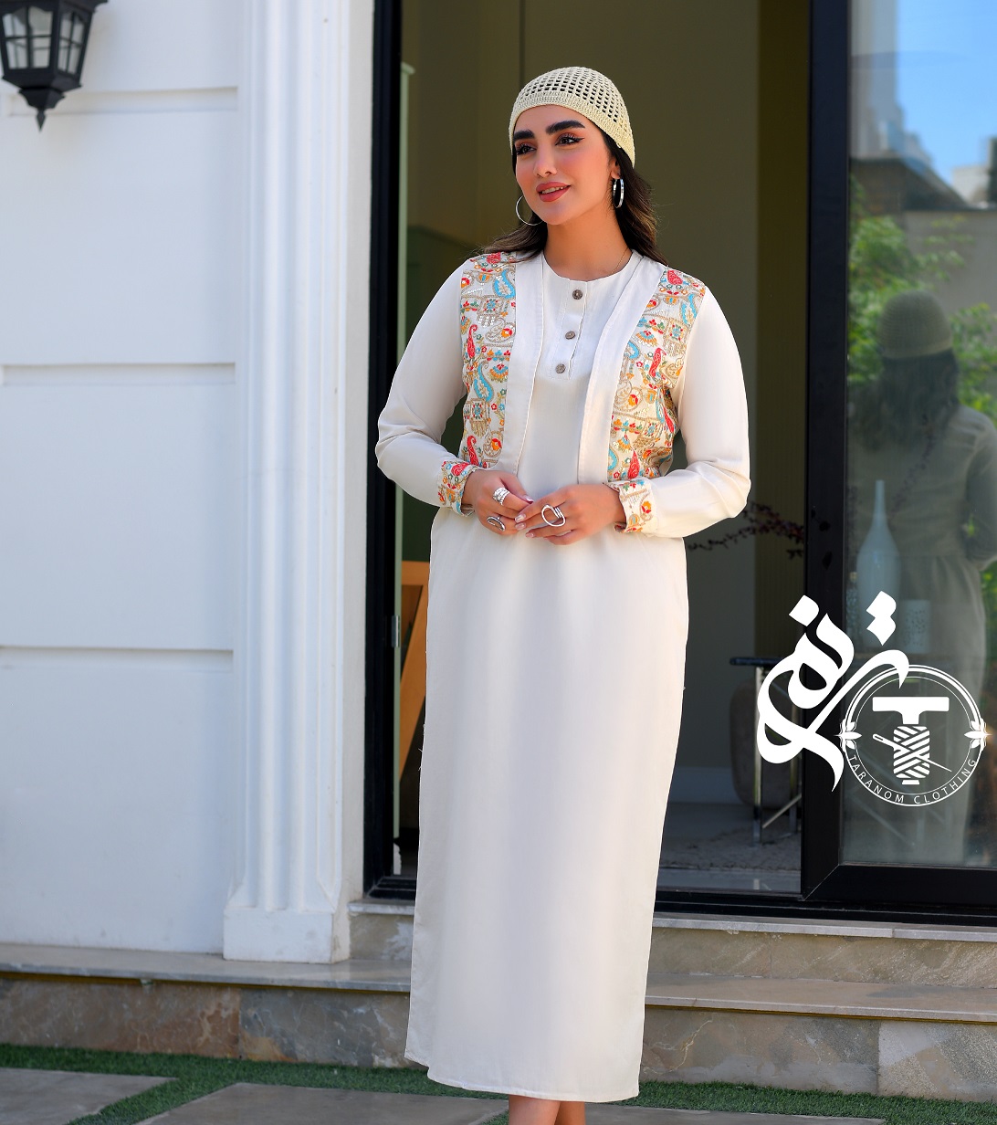 سارافون کت مدل ساحل کد 7073*پارچه هندی درجه یک سه سایز