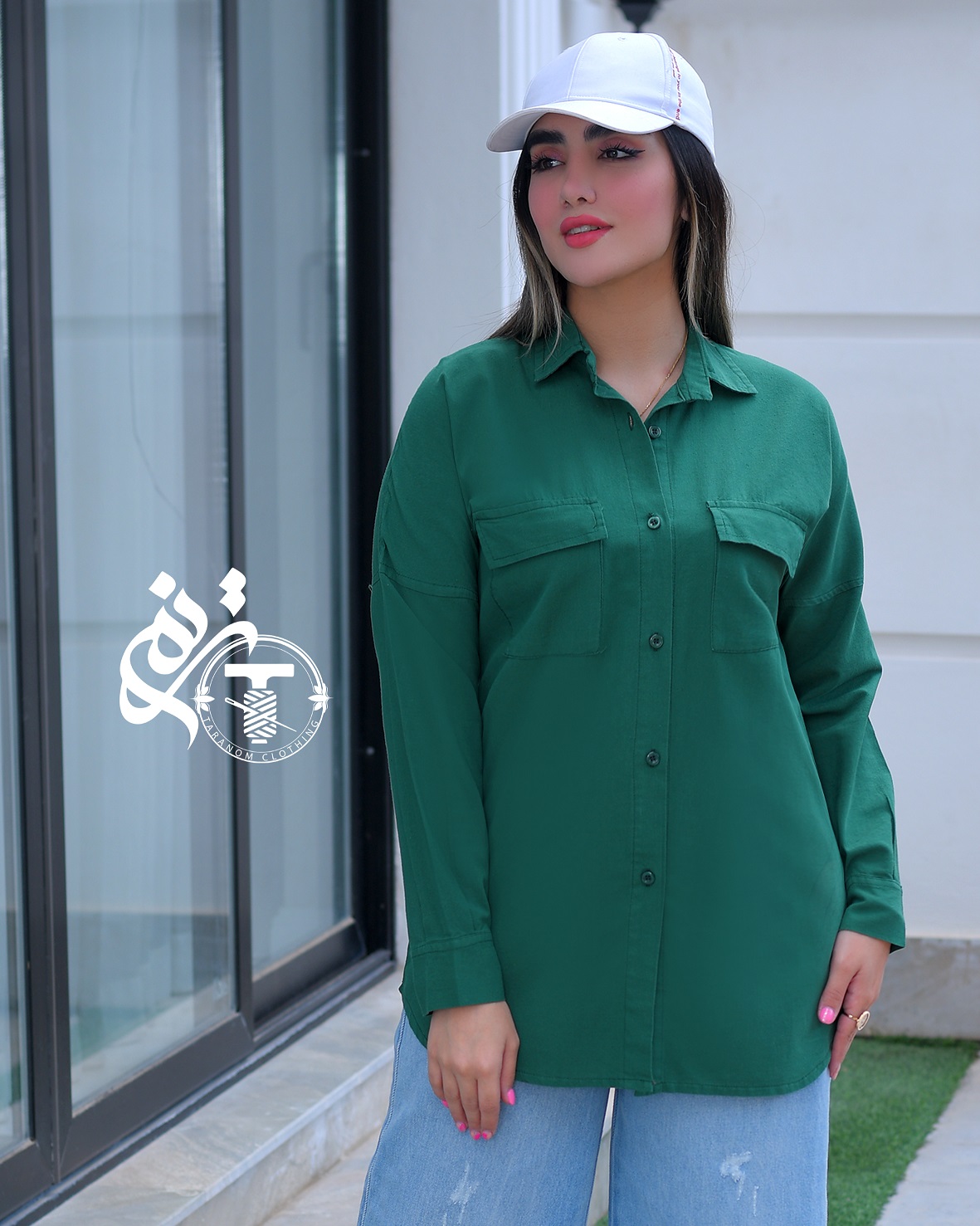 مانتو زنانه مدل گلایل در سه سایز جنس لنین بدون آبرفت کد 6040